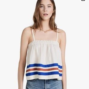 Sundry Cami with Varsity Stripes